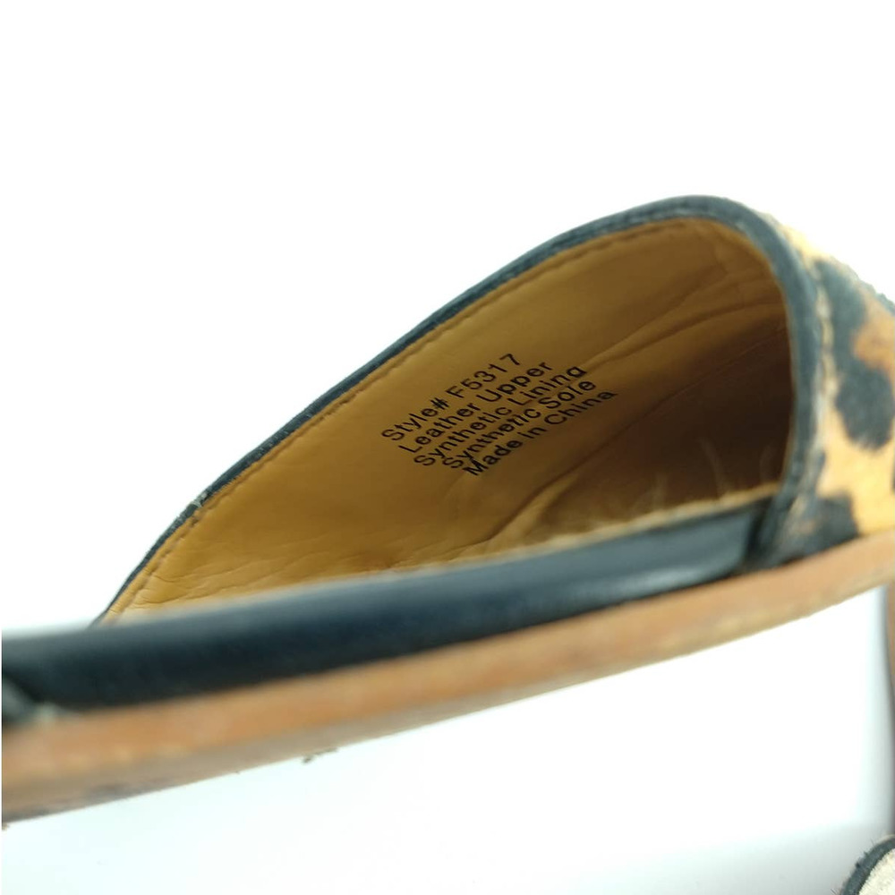 J Crew Zoe Leopard Pointed Toe Flat Calf Hair 6 - Picture 6 of 8